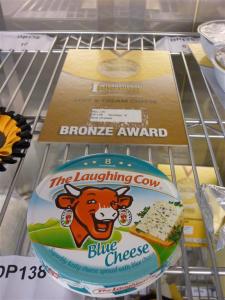 Blue Laughing Cow cheese