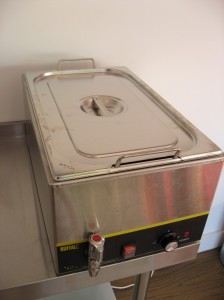 Bain marie for cheese making